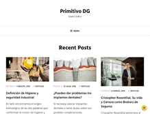Tablet Screenshot of primitivodg.com.ar